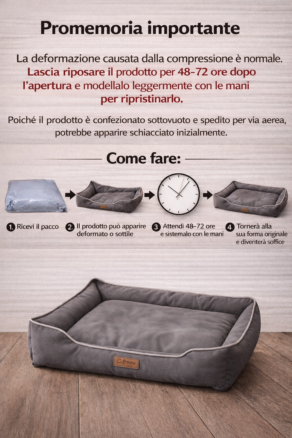 NidoFido - Cuccia per Animali 4 Stagioni